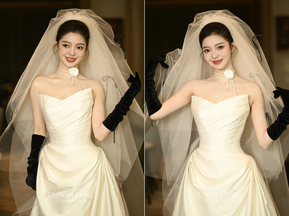 润尚美妆造型,新娘跟妆,时尚新娘造型,婚礼造型