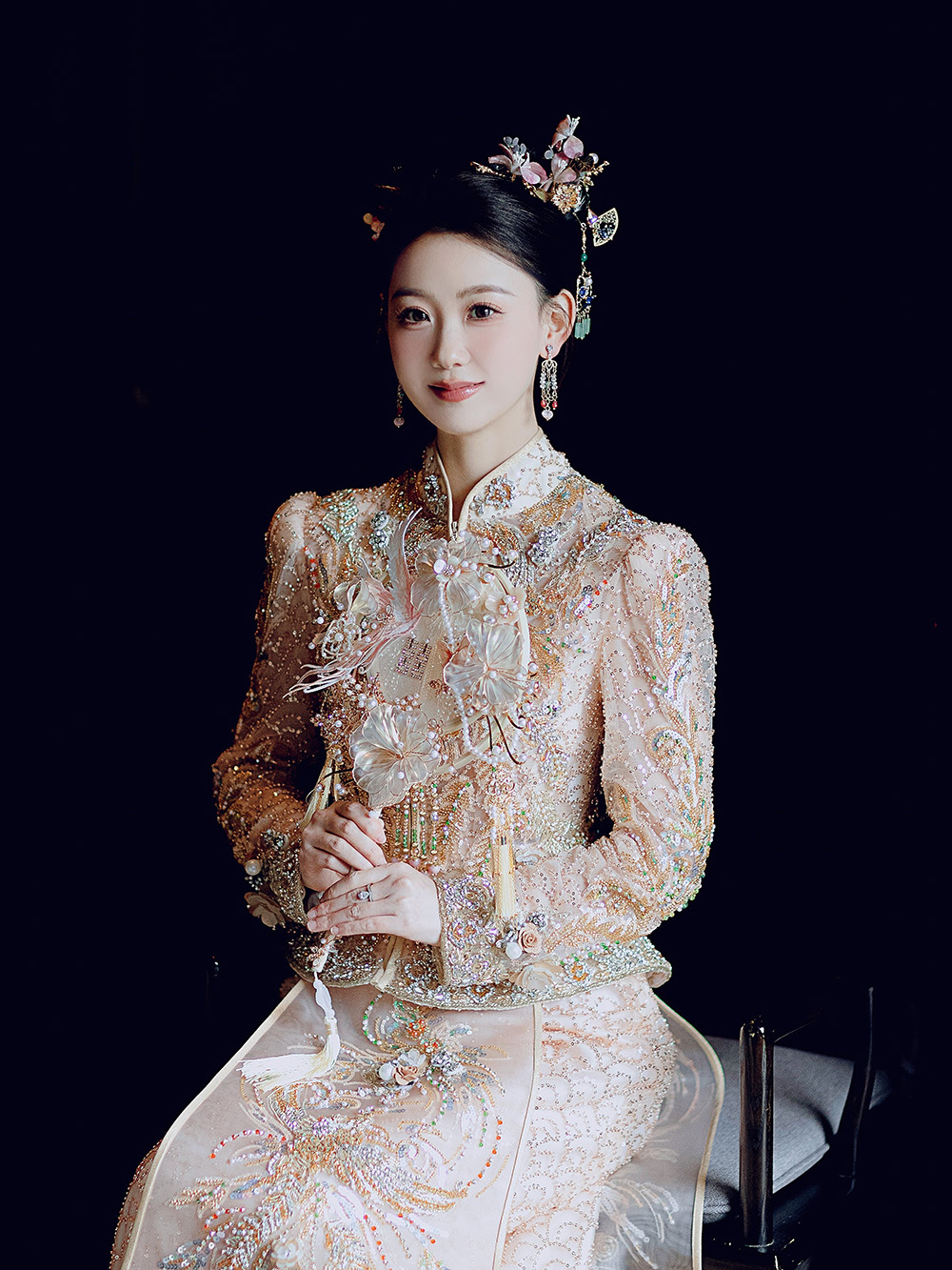 润尚美妆造型,新娘跟妆,时尚新娘造型,婚礼造型